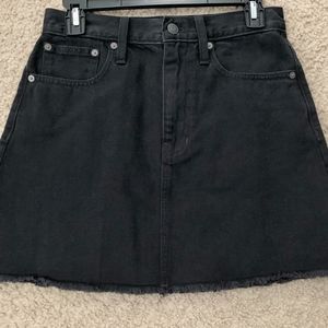 Madewell Jean Skirt